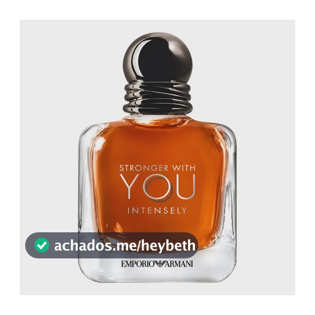 Armani Stronger With You Intensely - Perfume Masculino 50ml