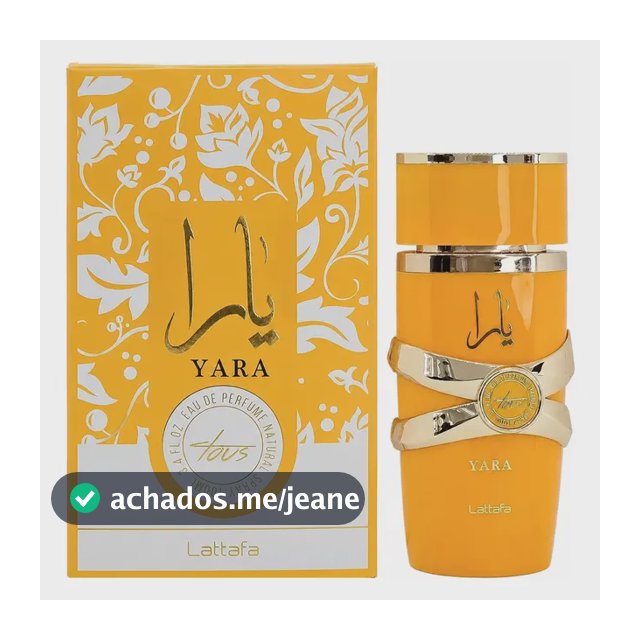 Perfume Feminino Original Yara Tous 100ml - Lattafa
