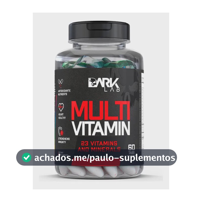 Multivitaminico 60 Tab - Dark Lab (1 tablet por dia)
