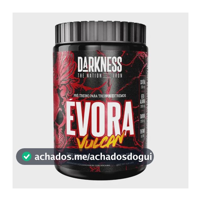 Pré Treino Évora Vulcan Spicy Melon 300g Darkness Spicy Mellon