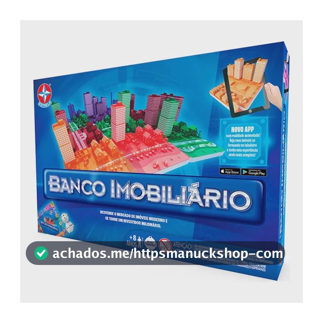 Jogo Banco Imobiliário Grande Estrela em português