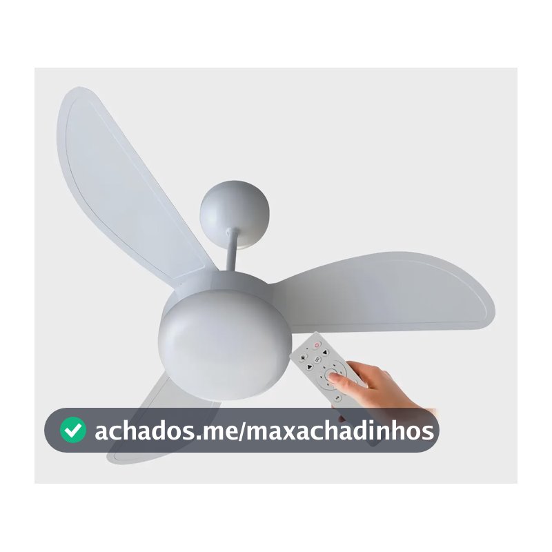 Ventilador De Teto C/ Controle 6 Vel. Fenix Ventisol