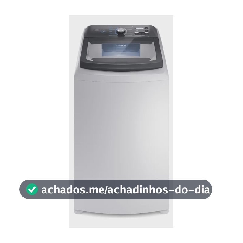Máquina De Lavar Electrolux 14,5kg Efficient Jetclean Lee15 Branco