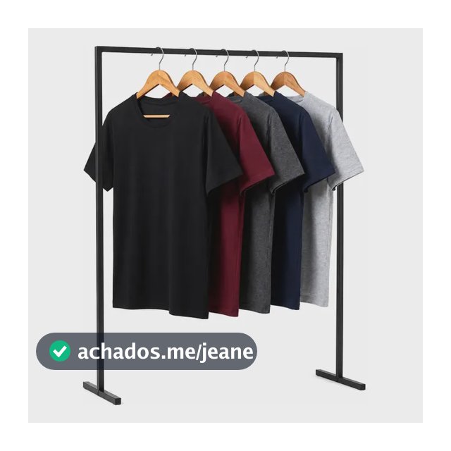 Camiseta Masculina Premium 100% Agodão Dzm Basic Kit 5