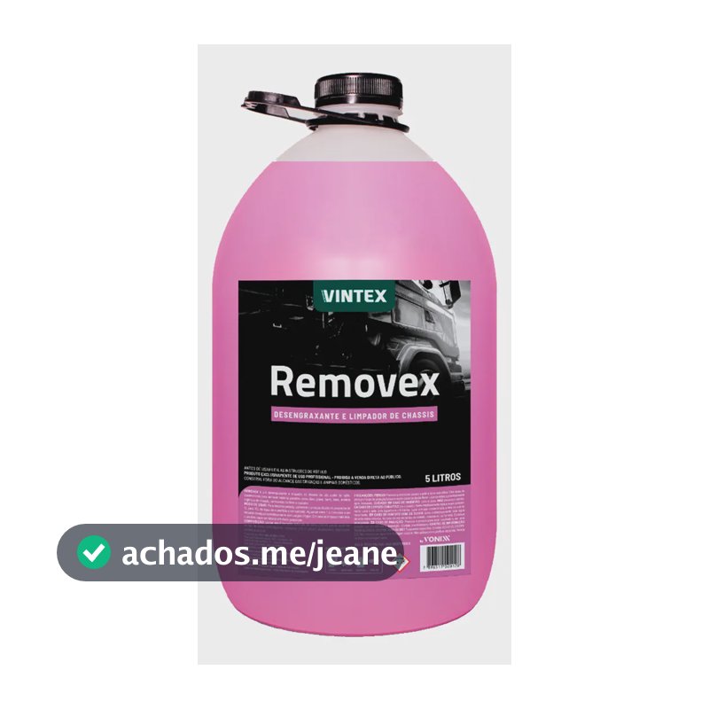 Desengraxante Removex Vonixx 5l E Alto Limpador De Chassis