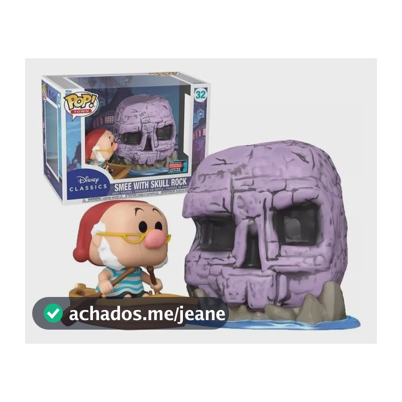 Funko Pop Disney Classics Smee Skull Rock 32 Original Pop Up