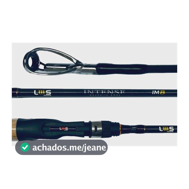 Vara Carretilha Lumis Intense Im8 6'3pés 5-12lb Inteiriça