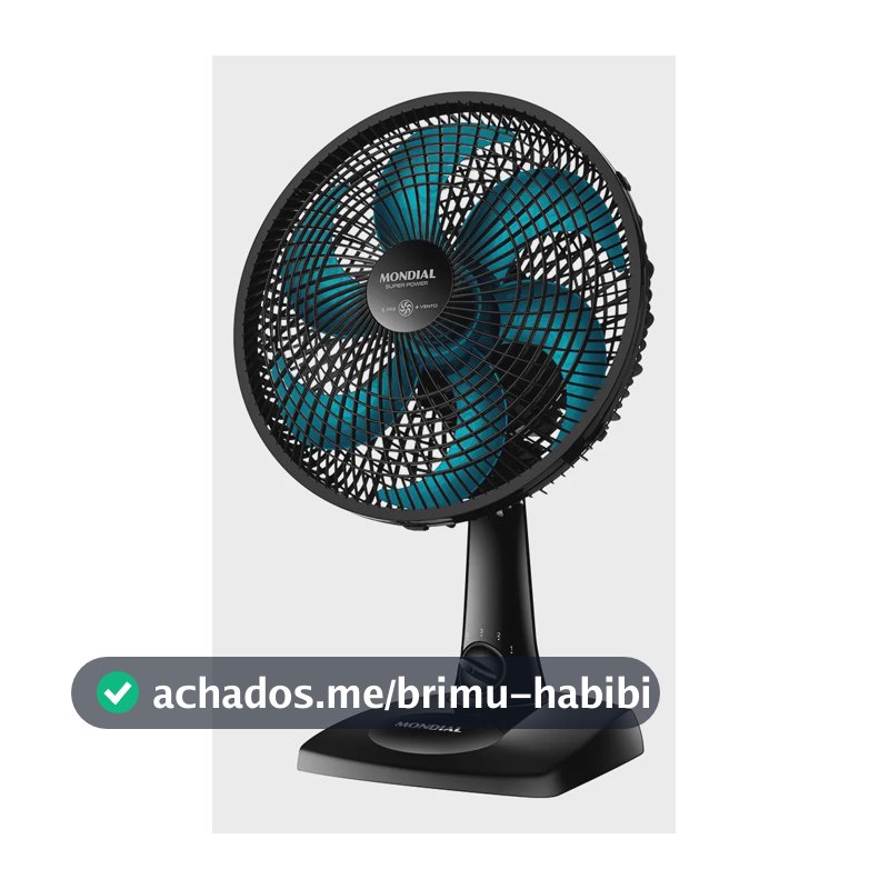 Ventilador de Mesa 30cm Super Power, Mondial, 60W - VSP-30-AP