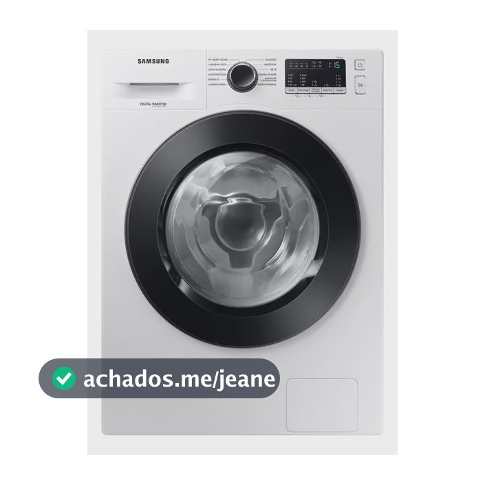 Lava E Seca Samsung Wd11m Com Digital Inverter Branca 11kg Cor Branco