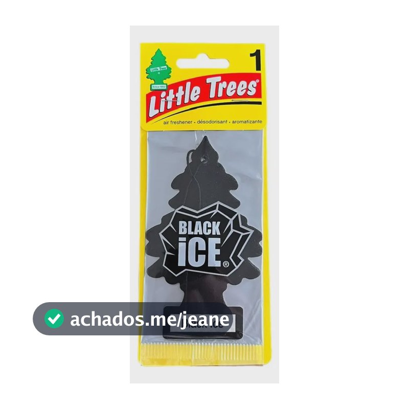 Little Trees aromatizante para carro Black Ice