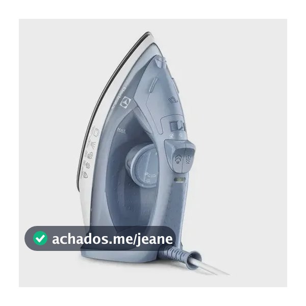 Ferro Elétrico Electrolux 2 em 1 Efficient Azul 220V ESI10