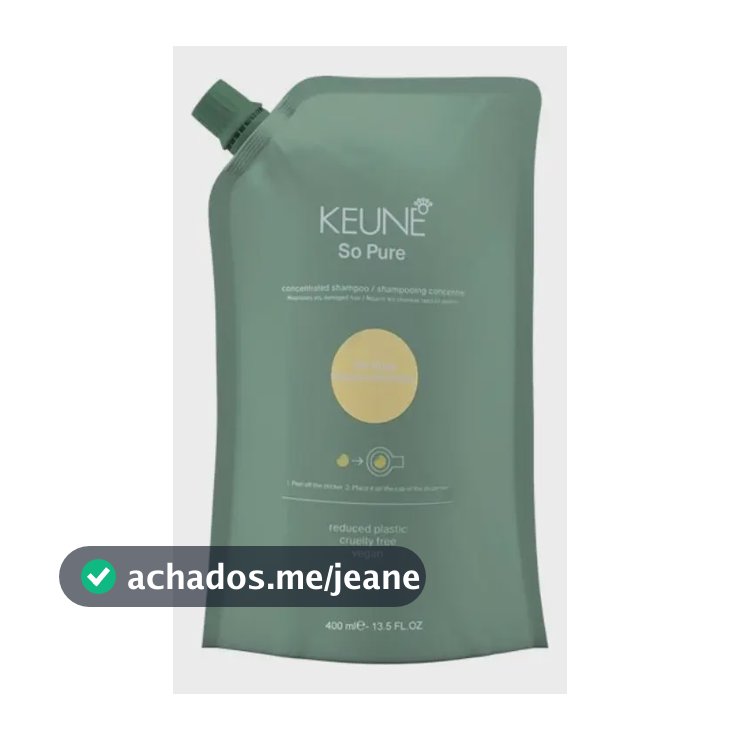 Shampoo So Pure Restore Refil Keune 400ml