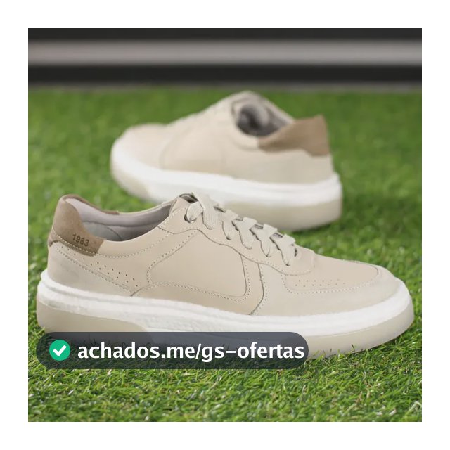 Tênis Democrata Denim Pulse Casual Leve Confortável Couro