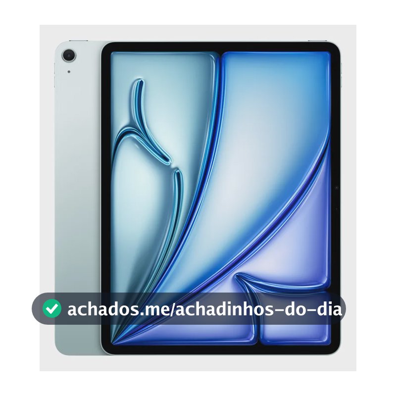 iPad Air de 11 polegadas Wi‑Fi 128 GB – Azul - Distribuidor Autorizado