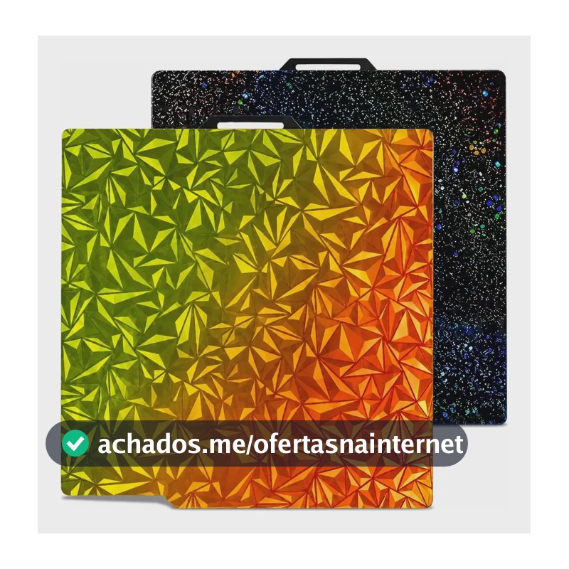 Placa Texturizada Dupla Face Bambu Lab A1 P1p P1s X1-c-e P2s 127/220v