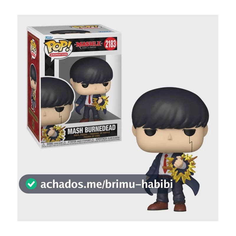 Boneco Funko Pop! Mashle - Mash Burnedead