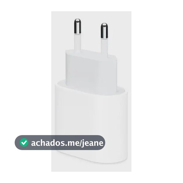 Adaptador De Energia Usb-c De 20w Apple Branco