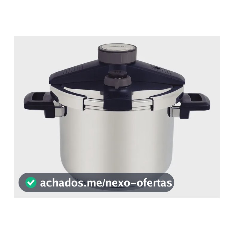 Panela De Pressão 6 L Inox Fundo Triplo Indução Tramontina Inox