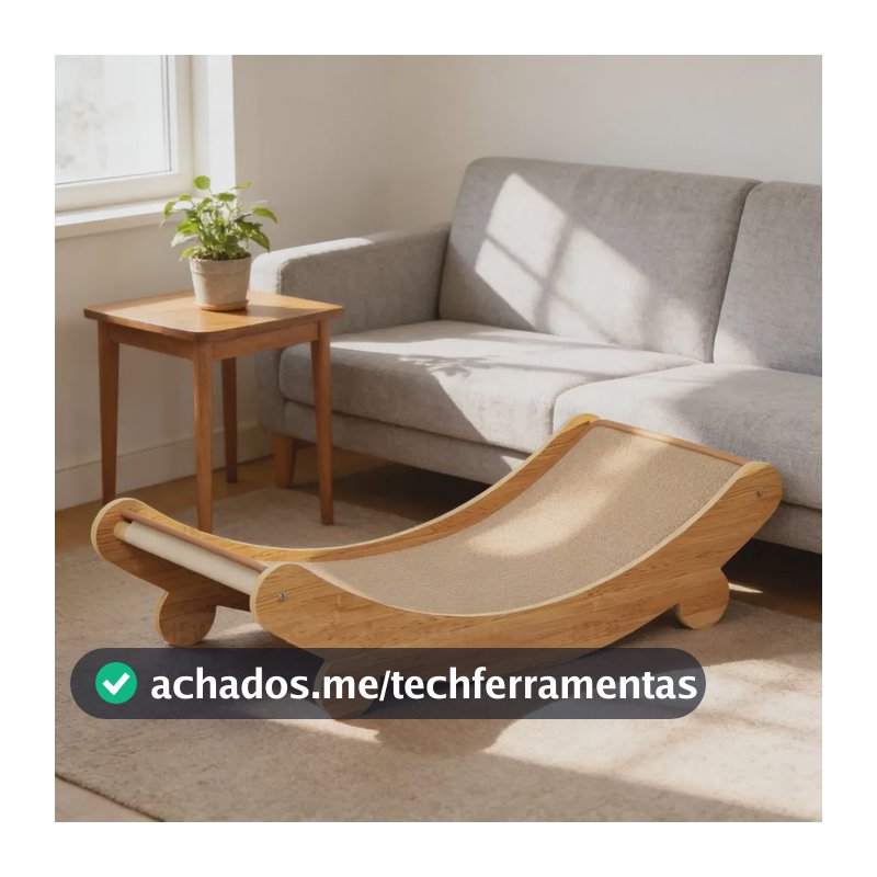 Arranhador Gatos Gato Sisal Estilo Cadeira Sofa Brinquedoira Dourado P 39cm