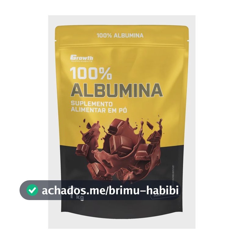 Albumina 1kg Growth Supplements Chocolate