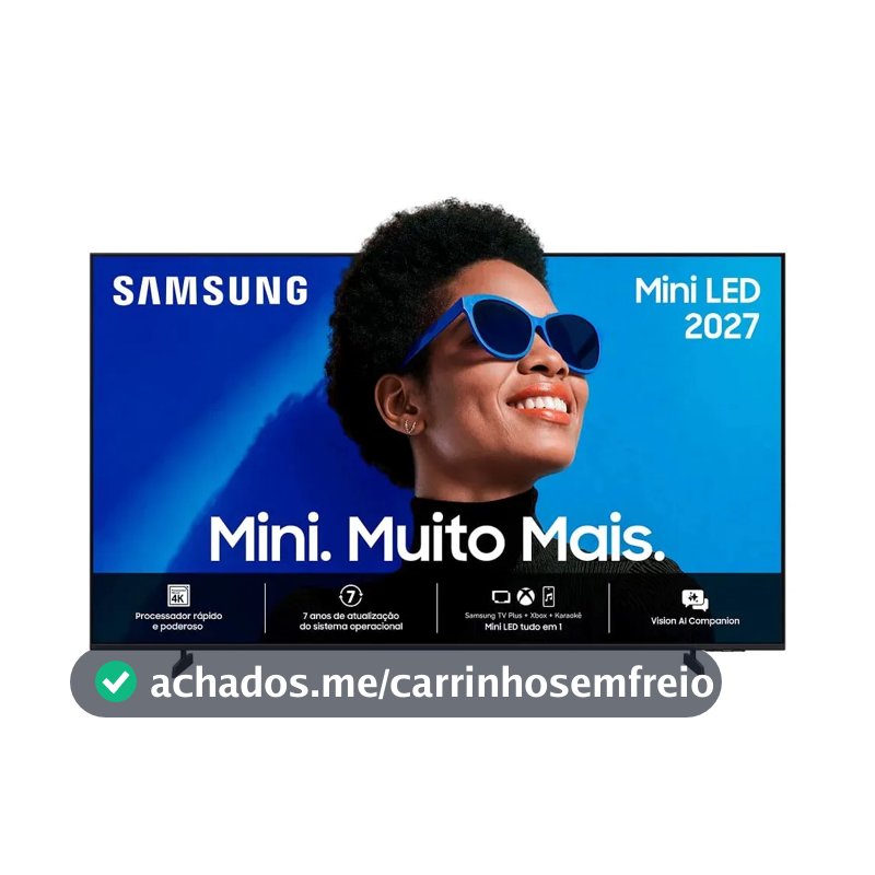 Samsung Smart TV 55" Mini LED 4K M75H 26/2027