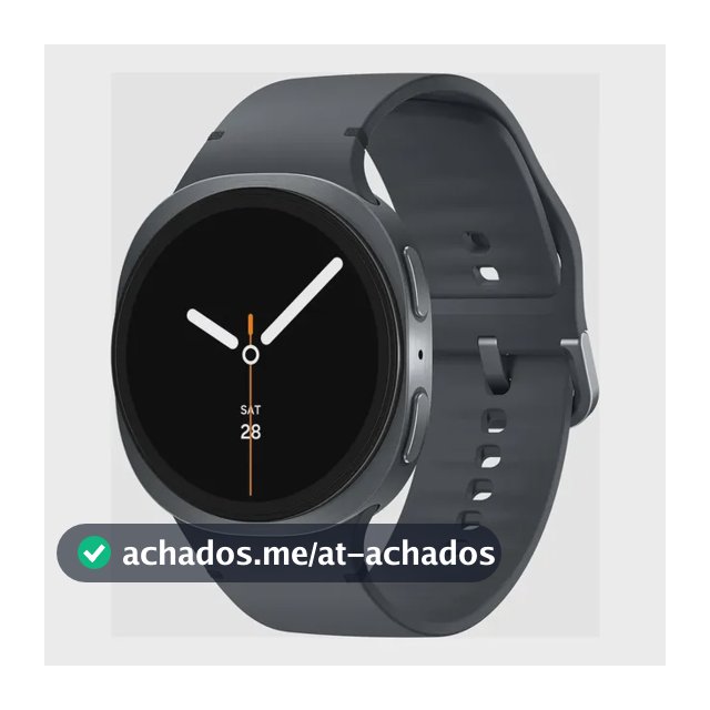 Smartwatch Samsung Galaxy Watch 8 40mm Bt Gps, Grafite Cinza-escuro