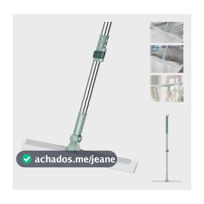 150cm+50cm Rodo Mágico Vassoura  Multiuso Limpeza Vidro Piso