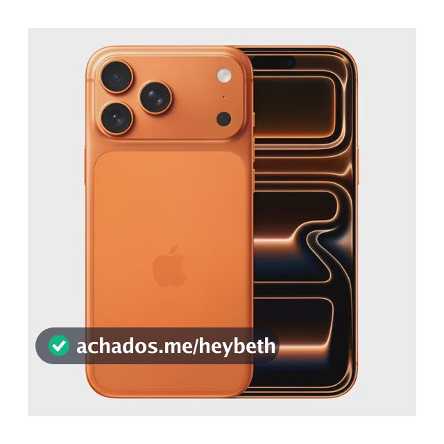 iPhone 17 Pro Max 256GB - Laranja-cósmico - Distribuidor Autorizado