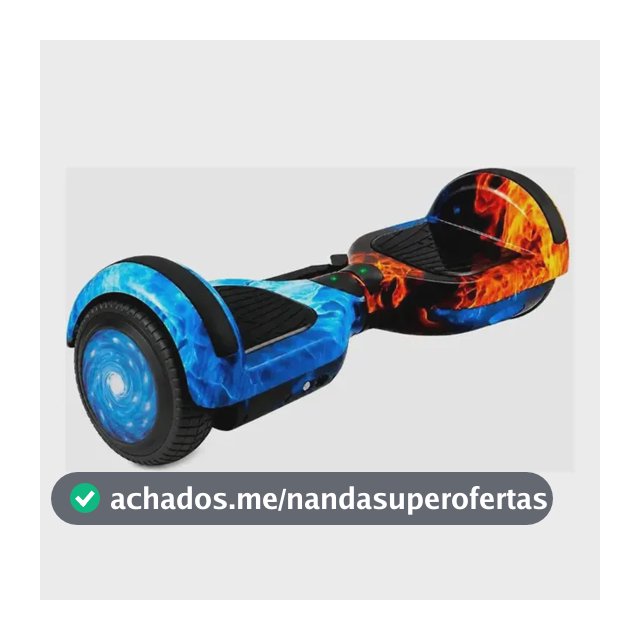 Skate Hoverboard Elétrico Led Música Infantil Adulto