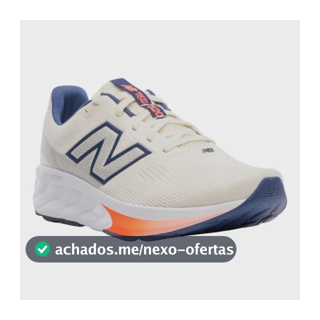 Tênis Masculino New Balance Fresh Foam 520 V9 Branco Marinho Branco 42 Br