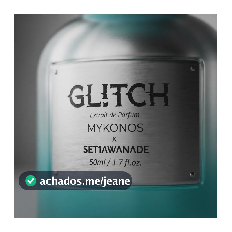 Perfume Arabe Mykonos Glitch Extrait De Parfum 50 Ml Unissex