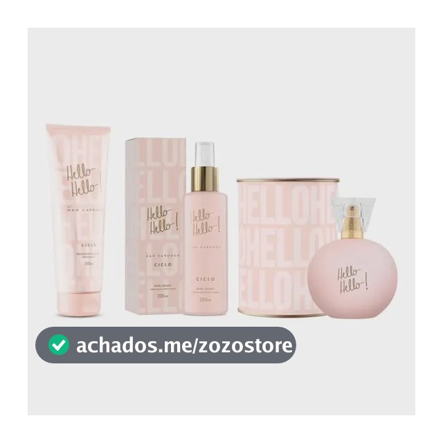 Kit Ciclo Hello Hello! Nah Cardoso 3 Itens