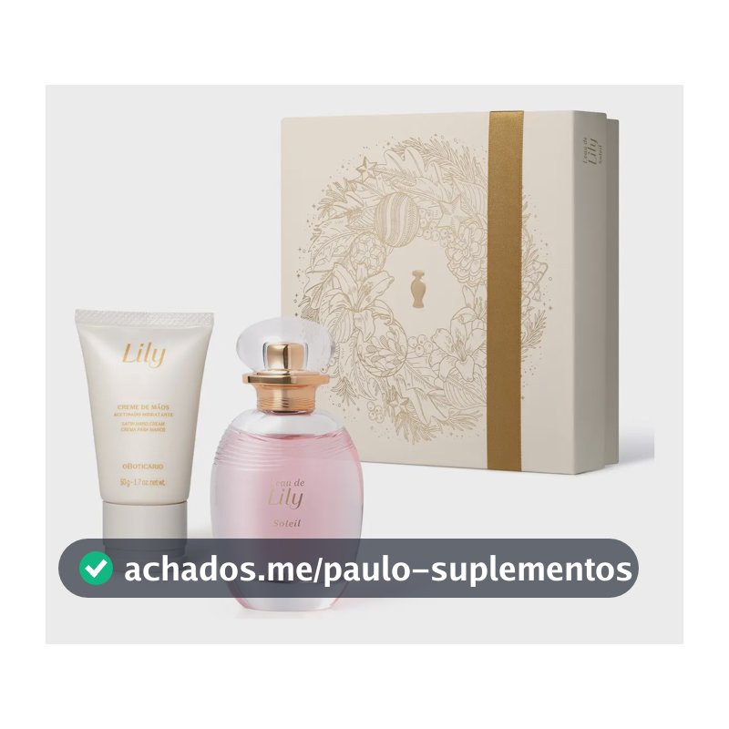 O Boticário Lily Soleil Kit Presente (2 Itens)
