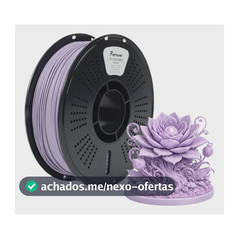 Filamento Fremover High Speed Pla+ Cores Clássicas 1kg Lavender