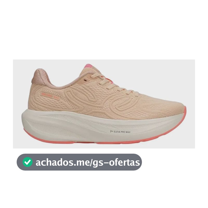 Tênis Olympikus Corre Max Laranja Liso 38 Br