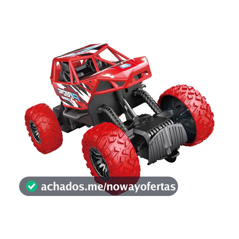 Carrinho Controle Remoto Maxi Toys Climb Car Bateria Vermelho