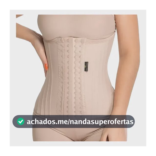 Cinta Modeladora Feminina Com Barbatana Redutora Cintura 750