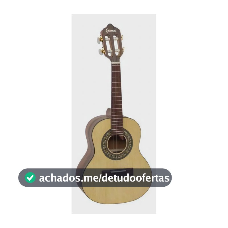 Cavaquinho Acústico Giannini CS1 Gonçalo Alves Marupá Branco