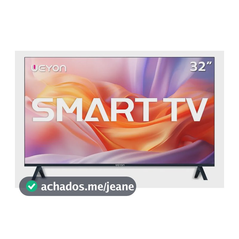 Smart Tv Led 32'' Hd Weyon Tv 60hz 32wdsnbx