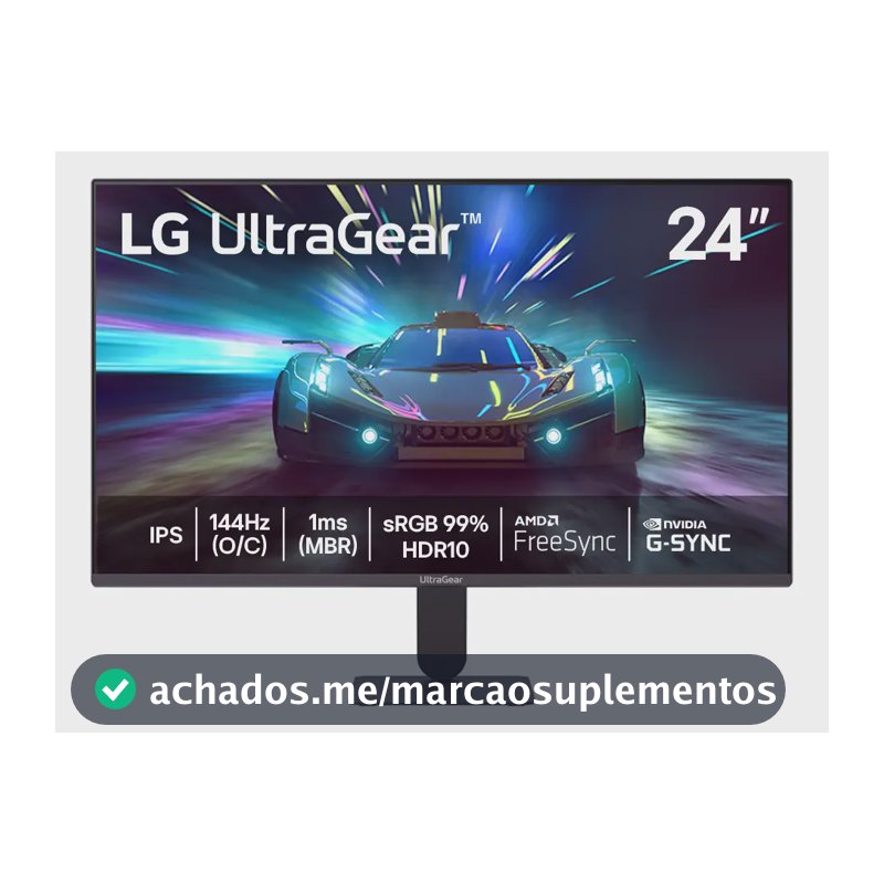 Monitor LG UltraGear™ 24G411A-B 24",FHD, 144Hz, 1ms (MBR), NVIDIA G-SYNC, AMD FreeSync, HDR10
