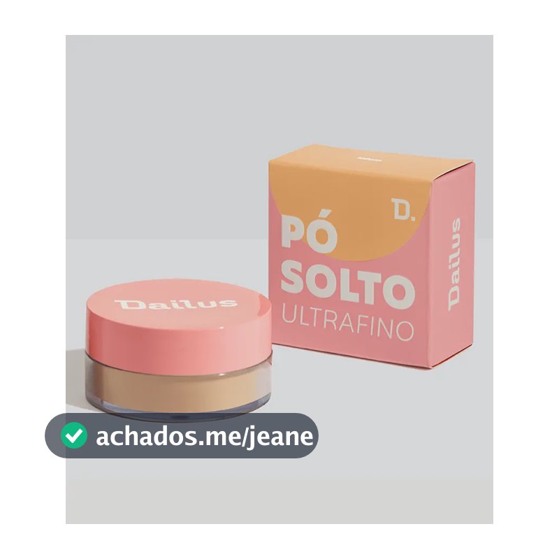 Pó Solto Ultrafino Dailus Médio 15g