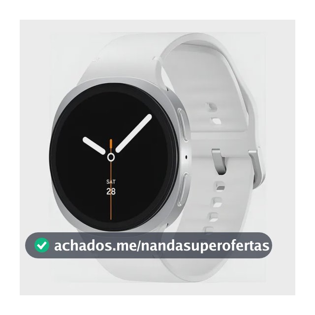 Smartwatch Samsung Galaxy Watch8 LTE 44mm, Com Galaxy AI e GPS, Prata