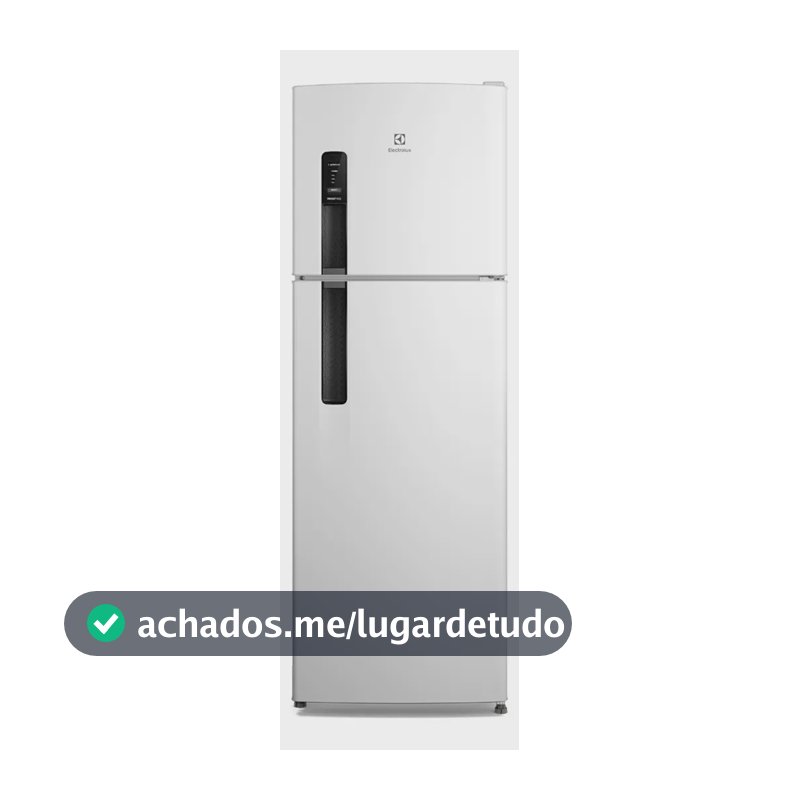 Geladeira Electrolux Frost Free 380L AutoSense Inverter Duplex Branca (IF41)