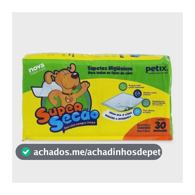 Tapete Super Secao 30 unidades 80x60