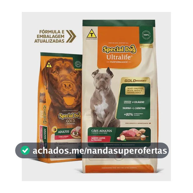 Ração Special Dog Gold Premium Adultos Carne E Frango 15kgs