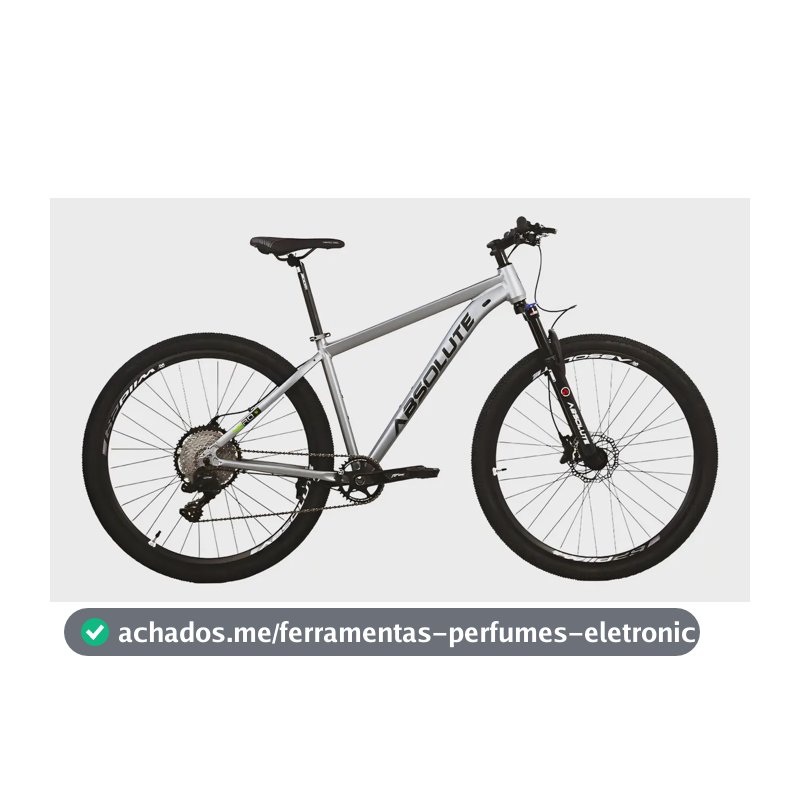 Mountain Bike Absolute Nero 5 Aro 29 Freio a Disco Hidráulico Quadro 17" Grafite