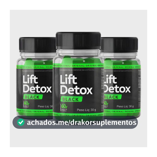 1 Pote Lift D Life 60 Cápsulas Com Nf Sabor Sem Sabor