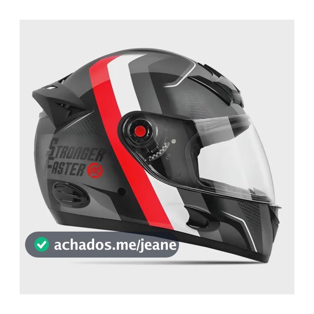 Capacete De Moto Fechado Etceter Stronger Faster