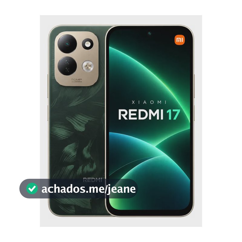 Xiaomi Redmi 17 256gb 6gb Ram 7500mah 120hz Dual Sim Global Verde