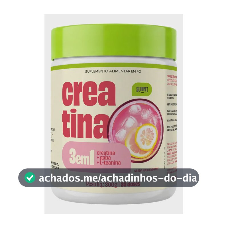 Creatina Monohidratada 300g Soufit- Sabor Pink Lemonade Pink Lemonade